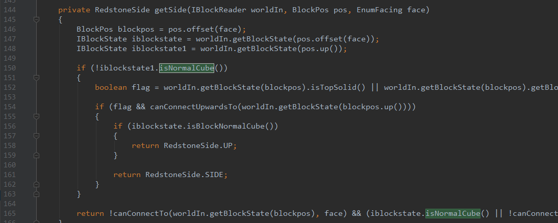 net/minecraft/block/BlockRedstoneWire.java:150