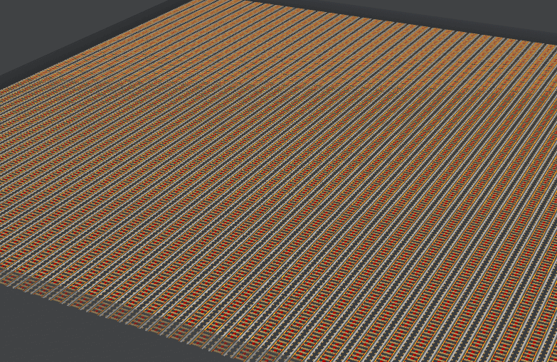 大面积的bud铁轨