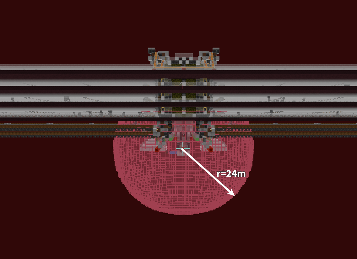 r=24 不可刷怪范围